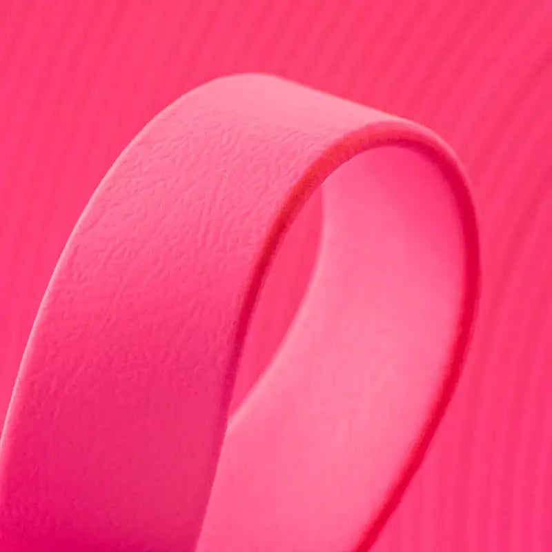 Biothane Dog Collar In Hot Neon Pink - Poochie Fashion - 2