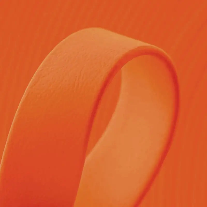 Biothane Dog Collar In Orange - Poochie Fashion - 2