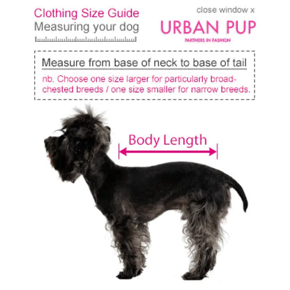 Urban Pup Brown Tartan Designer Dog Coat - Sale - 4