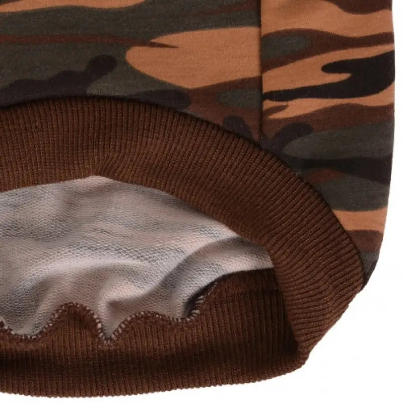 Camouflage Dog Sweatshirt - Posh Pawz - 4
