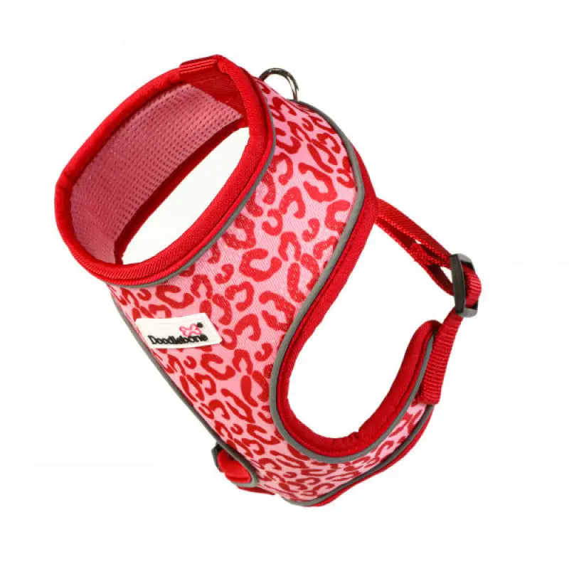 Doodlebone Airmesh Dog Harness - Ruby Leopard - Doodle - 2