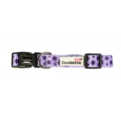 Doodlebone Dog Collar - Violet Stars - Doodle - 3