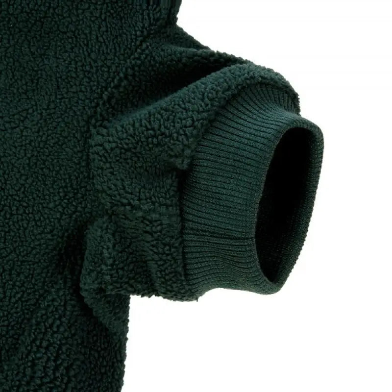 Forest Green Micro Fleece Dog Sweatshirt - Rich Paw - 3