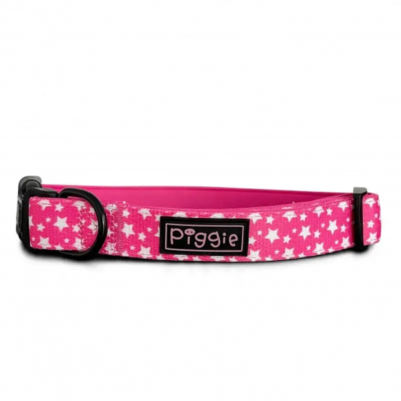 Galaxy Dog Collar and Lead Hot Pink - Piggie - 2