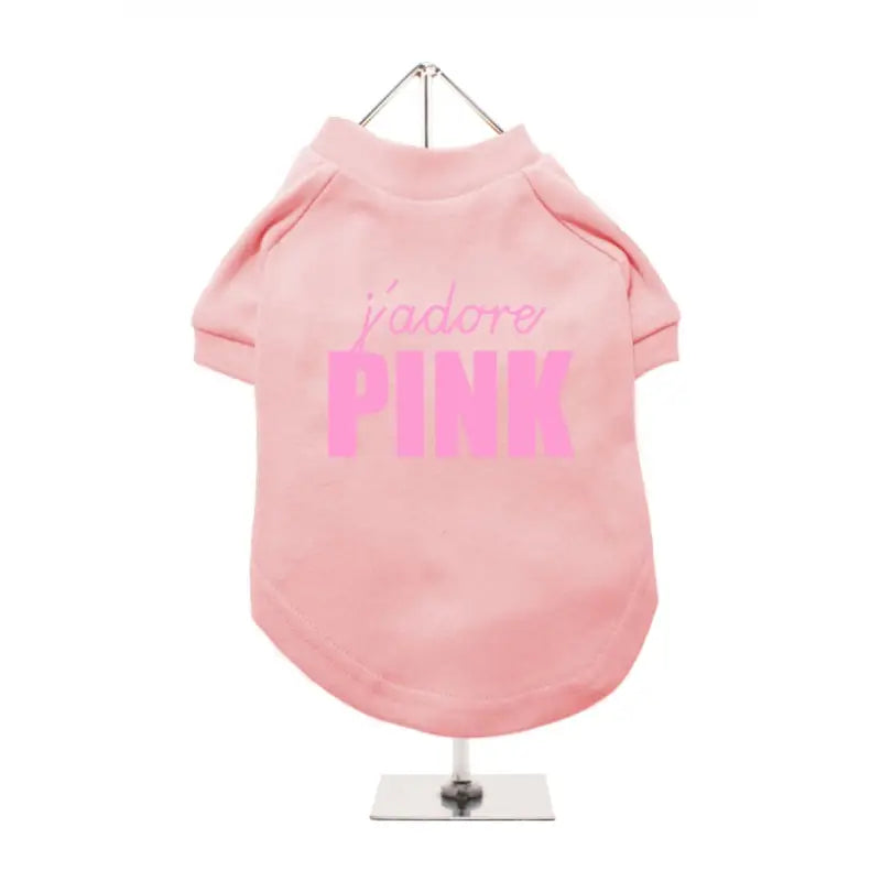J’adore Pink Dog T - shirt - Urban 2