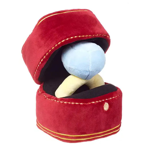 Novelty Plush Diamond Ring Box Dog Toy - Posh Pawz - 1