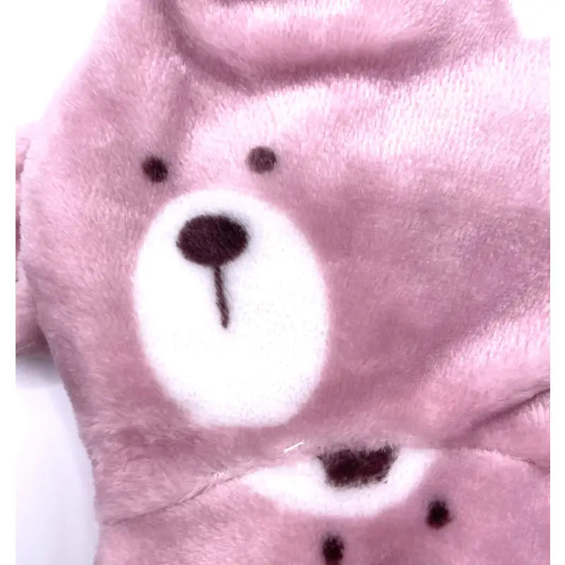 Pink Teddy Onesie Dog Pyjamas - Urban Pup 3