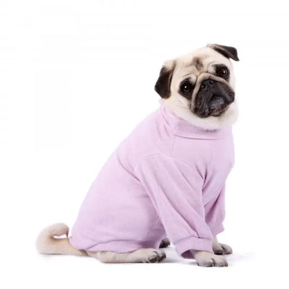 Snuggly Long Sleeve Dog T-Shirt Lilac - Rich Paw - 1