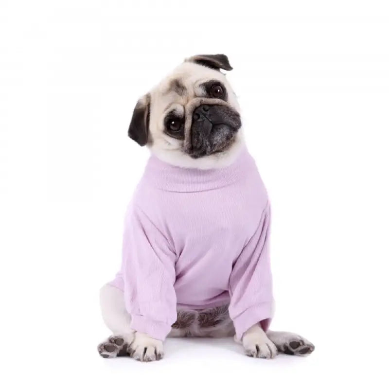 Snuggly Long Sleeve Dog T-Shirt Lilac - Rich Paw - 2