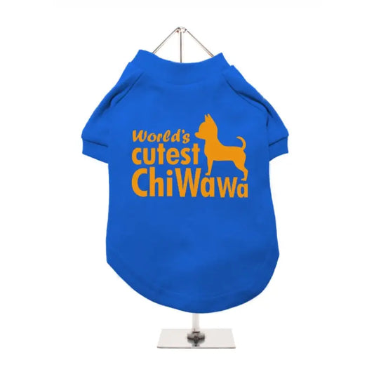 Worlds Cutest Chiwawa Dog T - shirt - Urban 1