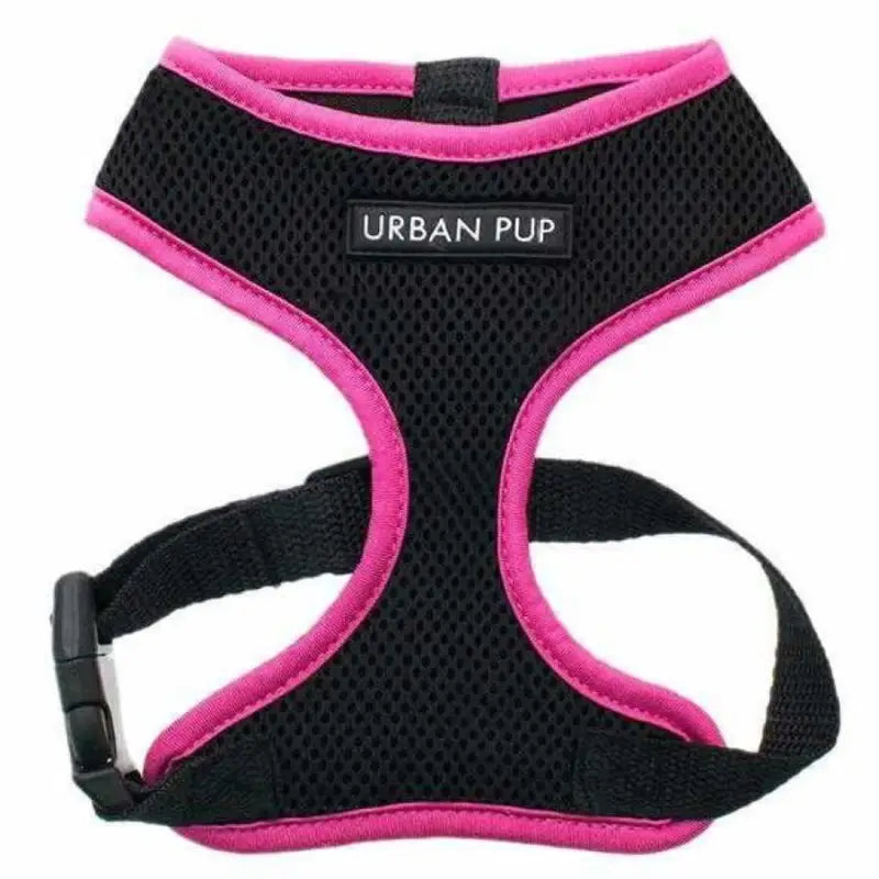 Active Mesh Neon Pink Dog Harness - Urban Pup - 1