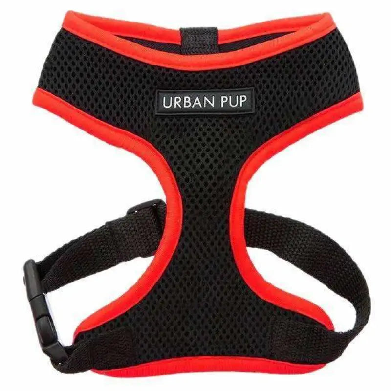 Active Mesh Neon Red Dog Harness - Urban Pup - 1