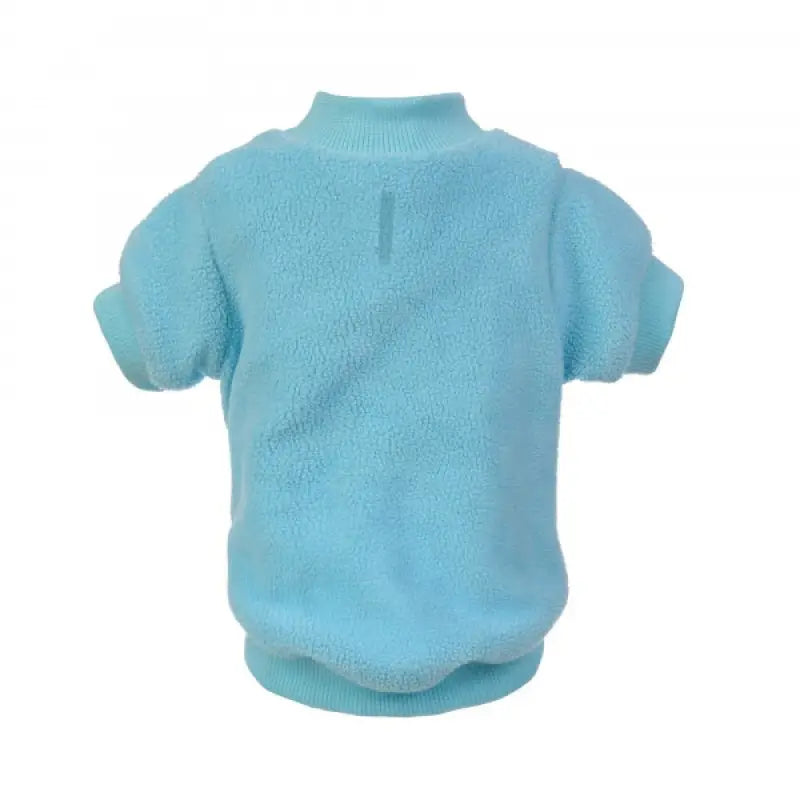 Aqua Blue Micro Fleece Dog Sweatshirt - Rich Paw - 1