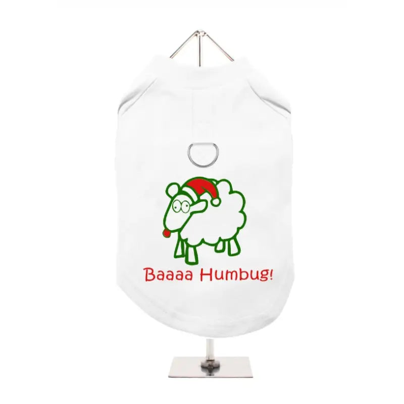 Baaa Humbug Harness Lined Dog T-shirt - Urban Pup - 1
