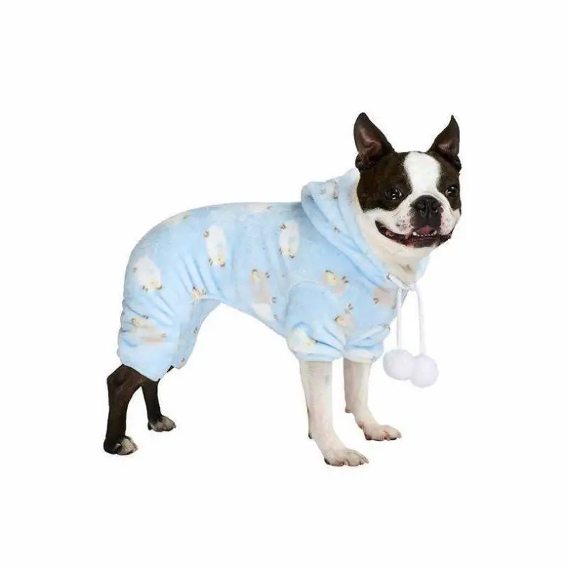 Baby Blue Counting Sheep Onesie Dog Pyjamas - Urban Pup - 3