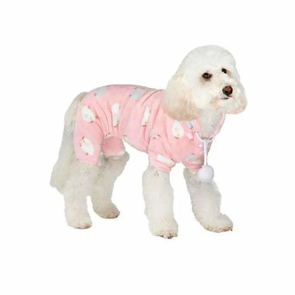 Baby Pink Counting Sheep Onesie Dog Pyjamas - Urban Pup - 2