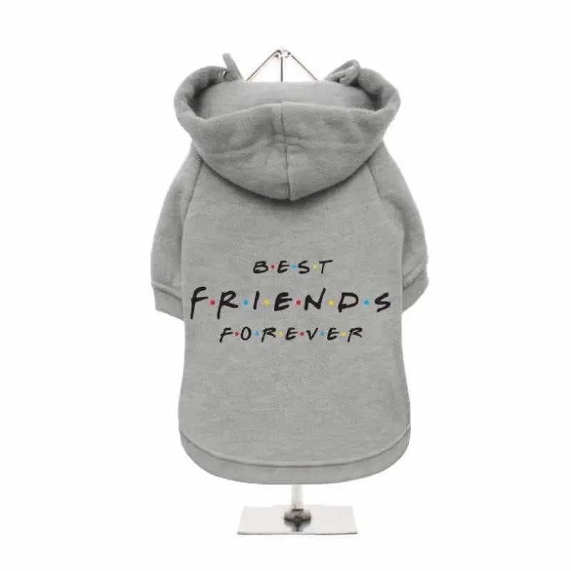 Best Friends Forever Dog Hoodie Sweatshirt - Urban - 3