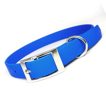 Biothane Dog Collar In Blue - Poochie Fashion - 1