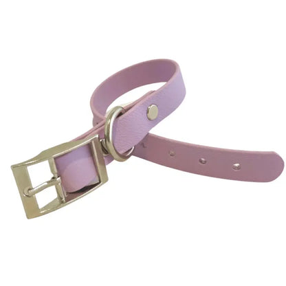 Biothane Dog Collar In Lilac - Poochie Fashion - 3
