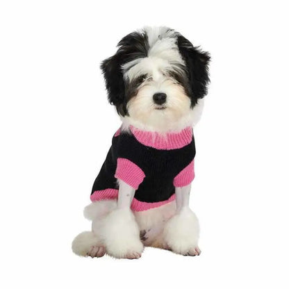 Black And Pink Mod Dog Jumper - Urban Pup - 2