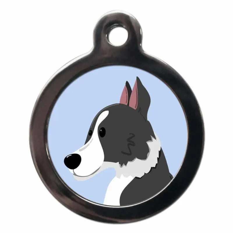Border Collie Dog ID Tag - PS Pet Tags - 1