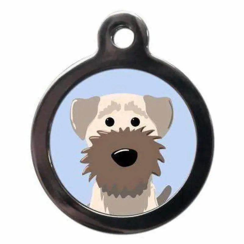 Border Terrier Dog ID Tag - PS Pet Tags - 1