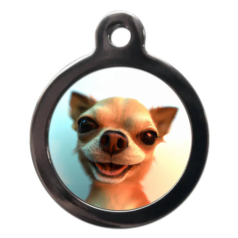 Chihuahua Fish Eye Dog ID Tag - PS Pet Tags - 1