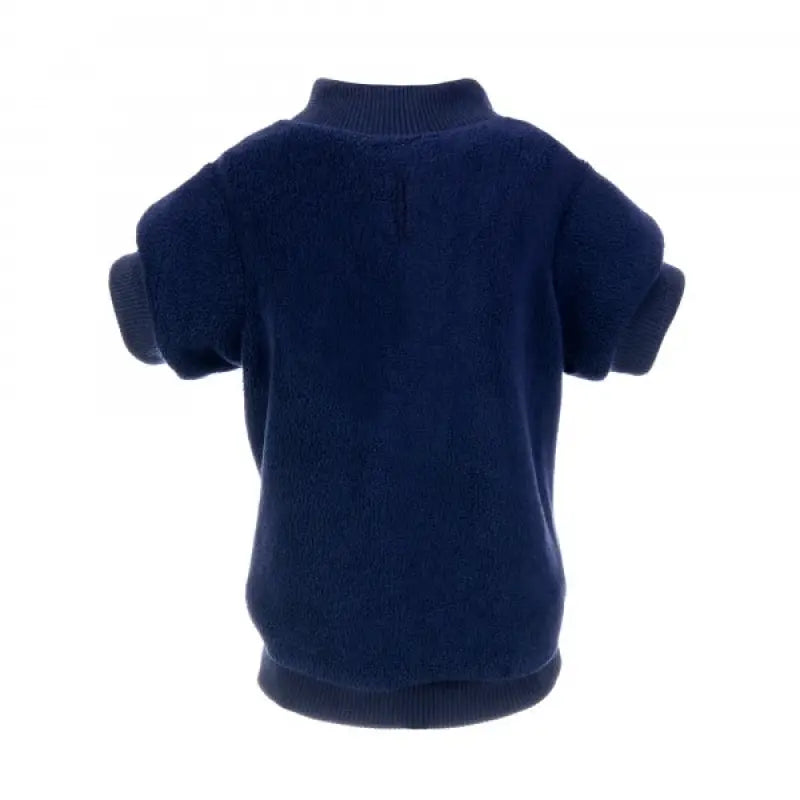 Deep Blue Micro Fleece Dog Sweatshirt - Rich Paw - 1