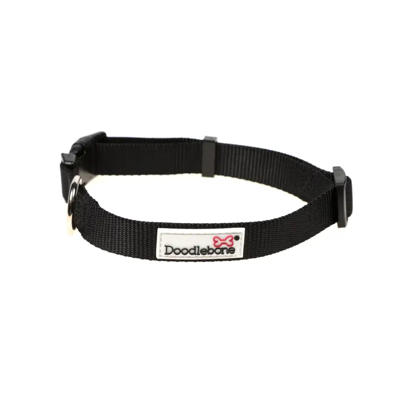 Doodlebone Originals Dog Collar - Coal Black - Doodlebone - 2