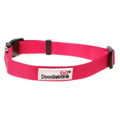 Doodlebone Originals Dog Collar - Fuchsia Pink - Doodlebone - 2