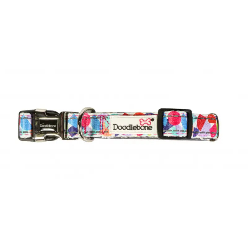 Doodlebone Padded Dog Collar - Abstract - Doodle - 3
