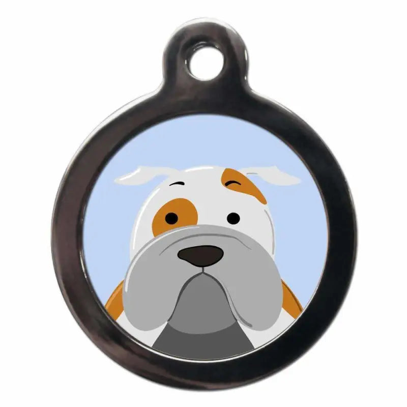 English Bulldog Dog ID Tag - PS Pet Tags - 1