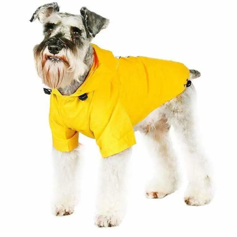 Explorer Windbreaker Sport Dog Rain Coat In Yellow - Urban Pup - 3