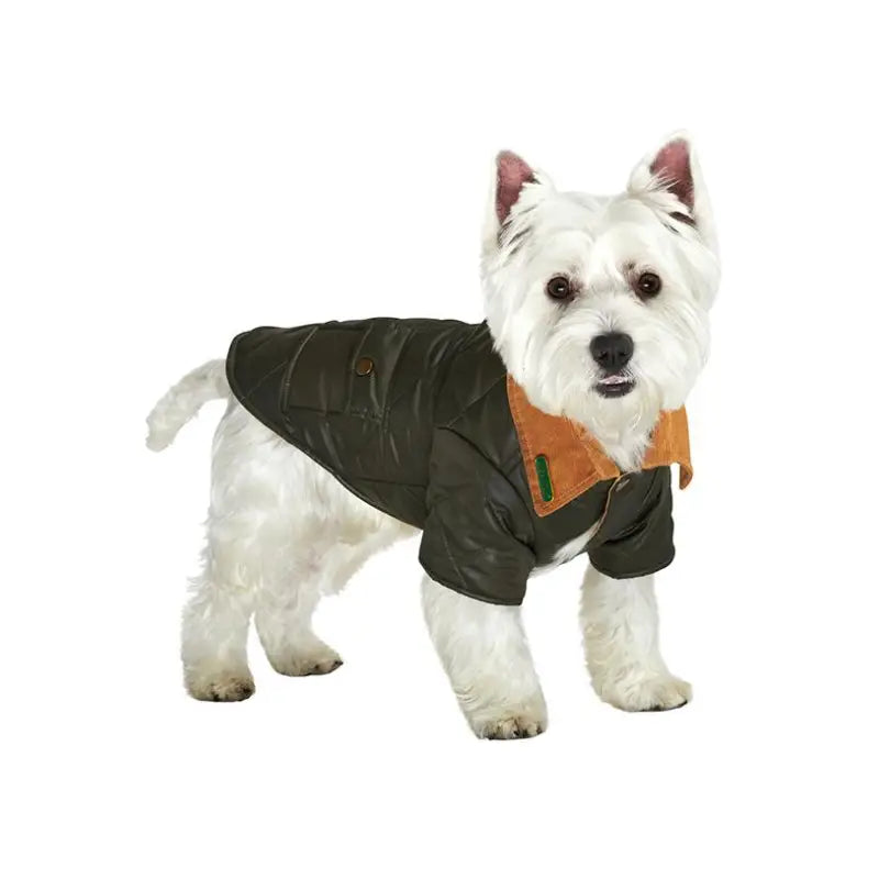 Urban Pup Forest Green Quilted Town And Country Dog Coat - Sale - 1