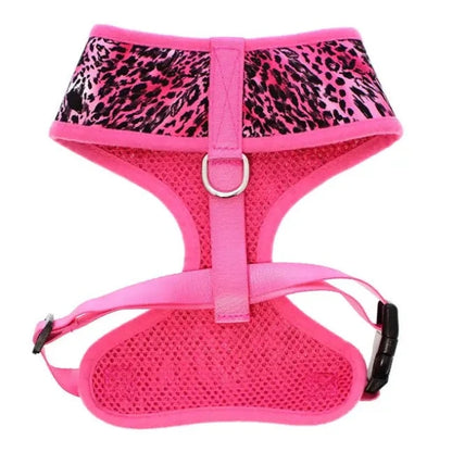 Funky Pink Leopard Dog Harness - Urban - 3