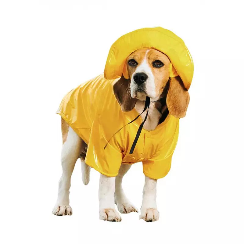 Gromit’s Fleece Lined Dog Raincoat & Sou’wester - Urban Pup - 1