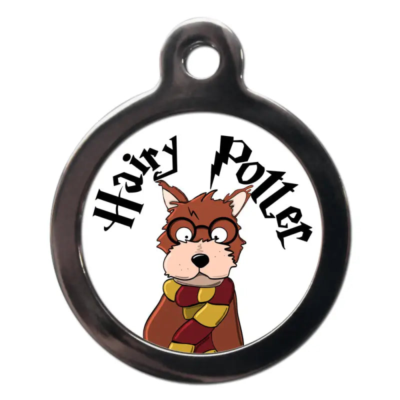 Hairy Potter Dog ID Tag - PS Pet Tags - 1
