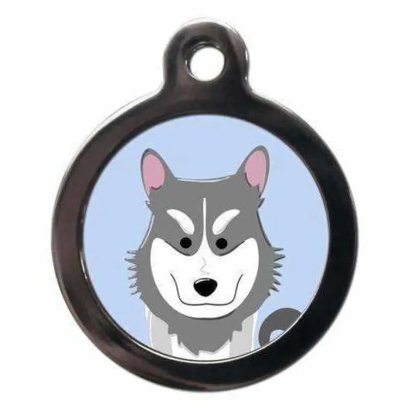 Husky Dog ID Tag - PS Pet Tags - 1
