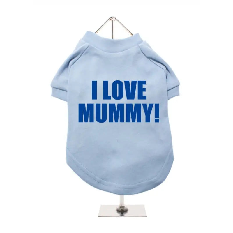 I Love Mummy Dog T-Shirt - Urban - 1