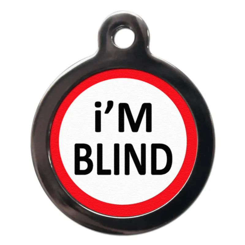I’m Blind Medical Dog ID Tag - PS Pet Tags - 1