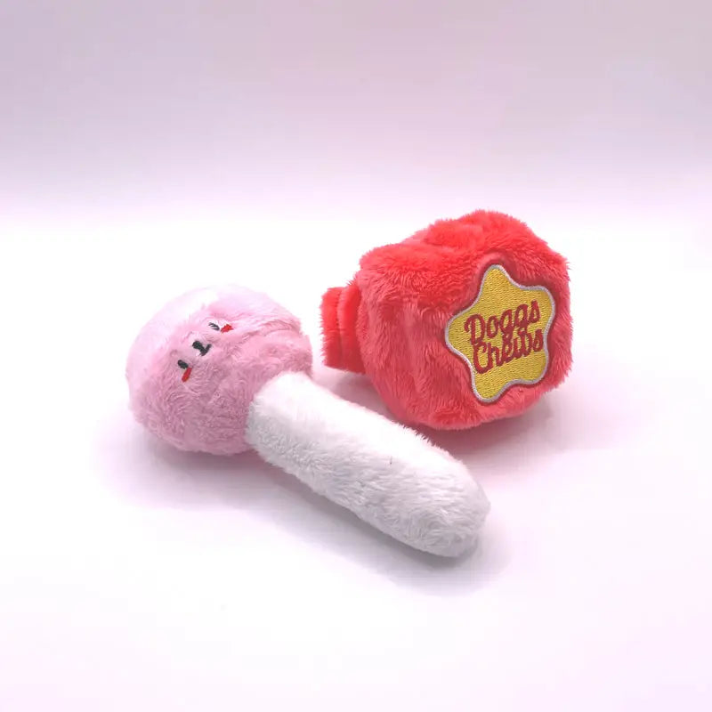 Interactive Plush Lollipop Snuffle Dog Toy - Posh Pawz - 1