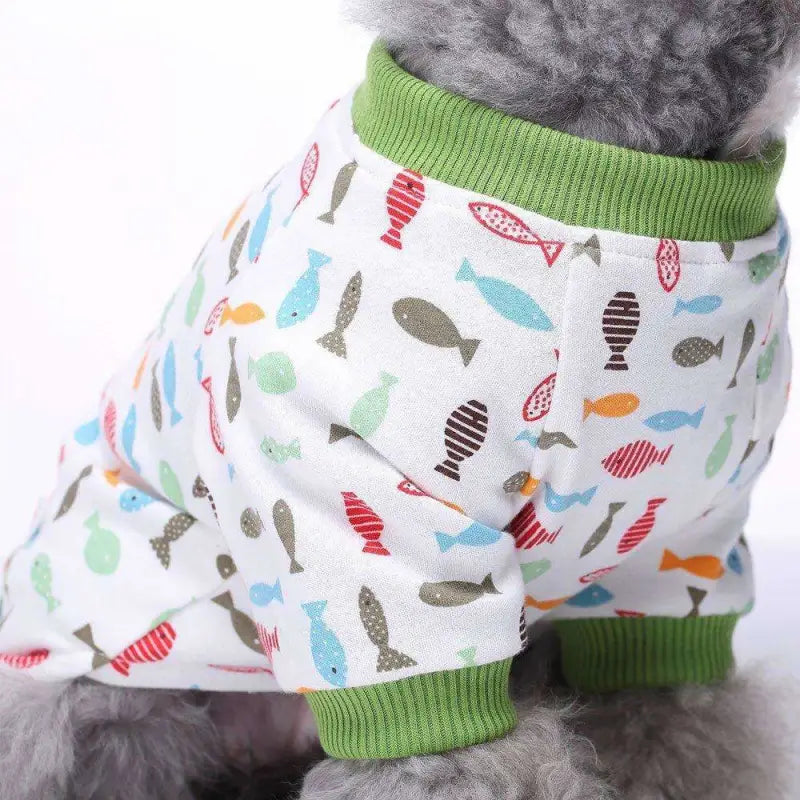 Little Fishy Onesie Dog Pyjamas - Sale - 4
