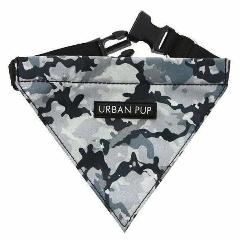 Urban Camouflage Dog Bandana Collar - Urban Pup - 1