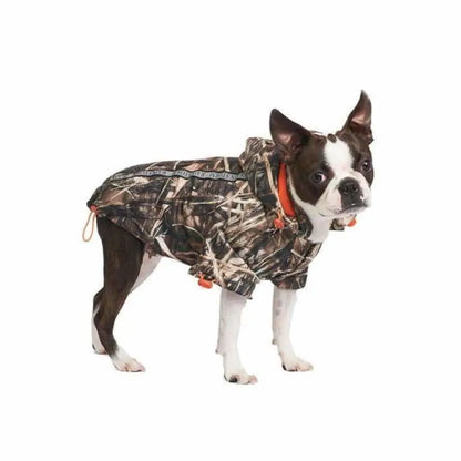 Wetlands Camouflage Fleece Lined Rainstorm Dog Rain Coat - Urban Pup - 5