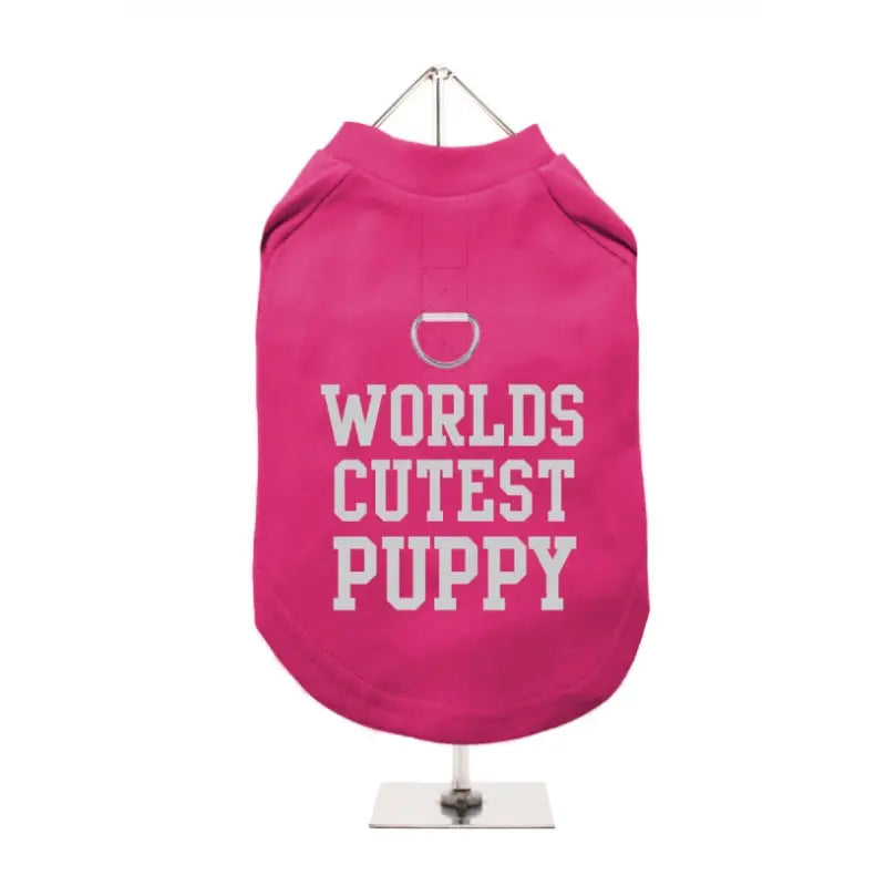 Worlds Cutest Puppy Harness Dog T-Shirt - Urban - 3